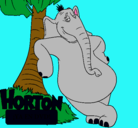 Dibujo Horton pintado por alex086