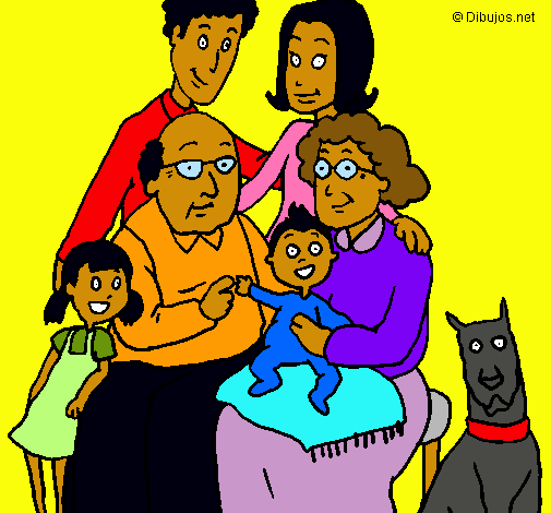 Dibujo Familia pintado por Stephy