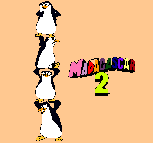 Madagascar 2 Pingüinos