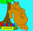 Dibujo Horton pintado por dalaila