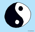 Dibujo Yin yang pintado por SuPeRnErEa