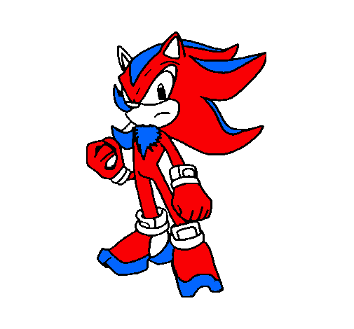 Dibujo Sonic pintado por mijael