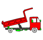 Dibujo Camión de carga pintado por alanvela
