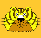 Dibujo Tigre III pintado por victorvp