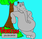 Dibujo Horton pintado por ouail