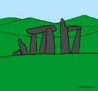 Dibujo Dolmen pintado por JADE