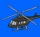 Dibujo Helicóptero  pintado por 8888