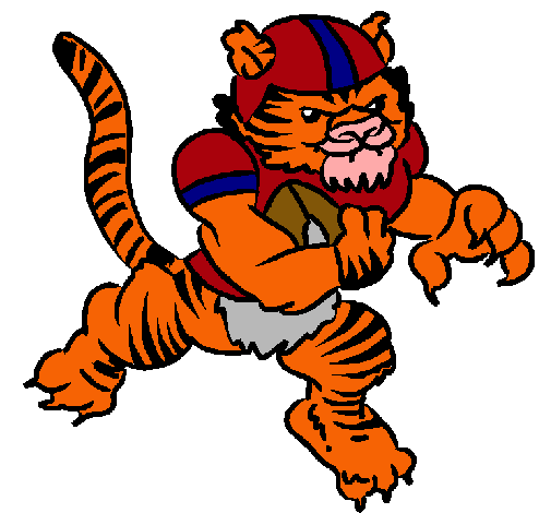 Dibujo Jugador tigre pintado por david1998