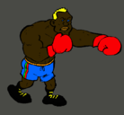 Dibujo Boxeador pintado por zanbonbazo