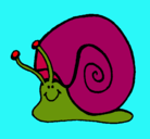 Dibujo Caracol  pintado por SYEC7D