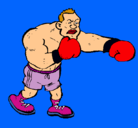 Dibujo Boxeador pintado por charliesamuel