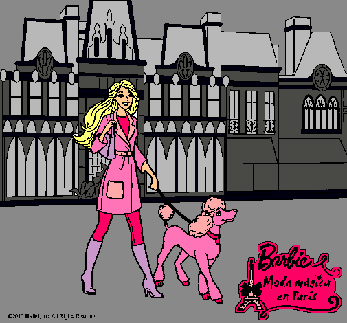 Barbie y su perrita