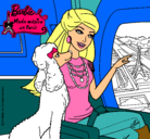 Dibujo Barbie llega a París pintado por carmenmarialoka