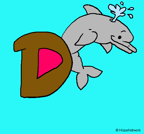 Dibujo Delfín pintado por sobrislee