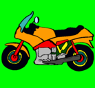 Dibujo Motocicleta pintado por owen