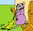 Dibujo La ratita presumida 1 pintado por susa 