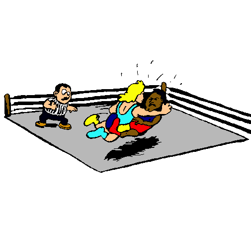 Lucha en el ring