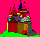 Dibujo Castillo medieval pintado por nerea2006