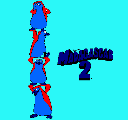 Madagascar 2 Pingüinos