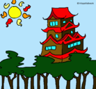 Dibujo Casa japonesa pintado por carlota17