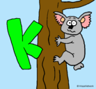 Dibujo Koala pintado por JuaniKapo