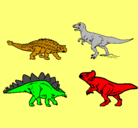 Dibujo Dinosaurios de tierra pintado por VIL-LLA7