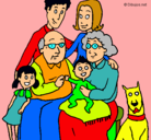 Dibujo Familia pintado por FAMILIA