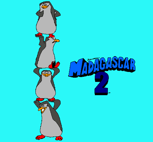 Madagascar 2 Pingüinos