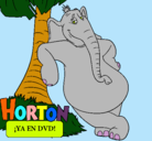 Dibujo Horton pintado por silviagv