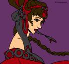 Dibujo Princesa china pintado por selene98