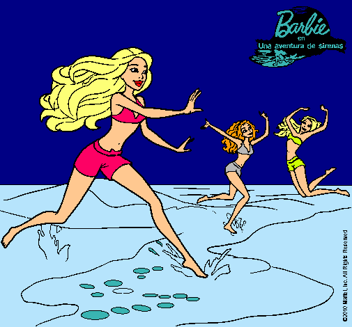 Barbie de regreso a la playa