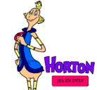 Dibujo Horton - Alcalde pintado por anitin