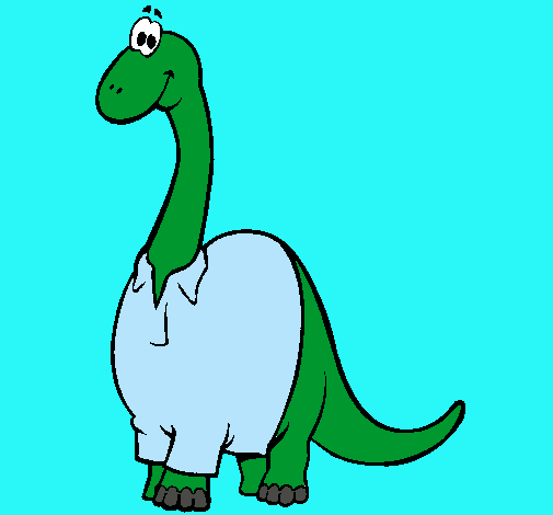 Diplodocus con camisa