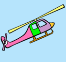Dibujo Helicóptero de juguete pintado por alvarodelara