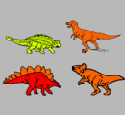 Dibujo Dinosaurios de tierra pintado por kirydhnh
