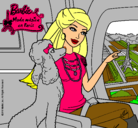 Dibujo Barbie llega a París pintado por susaa