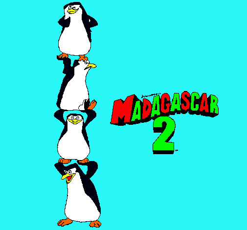 Madagascar 2 Pingüinos