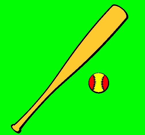 Bate y bola de béisbol