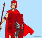 Dibujo Soldado romano II pintado por juannes