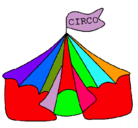 Dibujo Circo pintado por alanvela