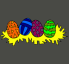 Dibujo Huevos de pascua III pintado por Natsu