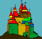 Dibujo Castillo medieval pintado por jaime6