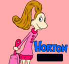 Dibujo Horton - Sally O'Maley pintado por fandehorton