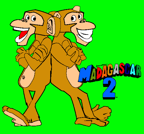 Madagascar 2 Manson y Phil 2