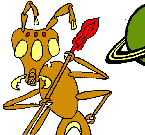 Hormiga alienigena