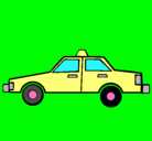 Dibujo Taxi pintado por ME-SSI4