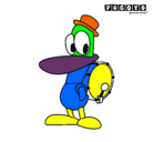 Dibujo Pato pintado por MARCSR05