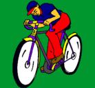 Dibujo Ciclismo pintado por amaro