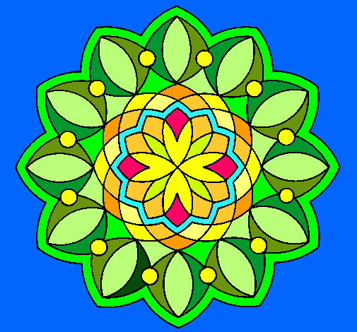 Dibujo Mandala 20 pintado por Prixe2