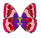 Dibujo Mariposa pintado por anitin